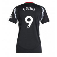 Camiseta Arsenal Gabriel Jesus #9 Segunda Equipación Replica 2024-25 para mujer mangas cortas